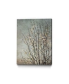 Giant Art 20" X 16" Tree Ii Museum Mounted Canvas Print In Gray