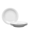 Noritake Conifere Set/4 Appetizer Plate 6-3/4" In White