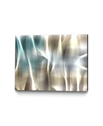 Giant Art 40" X 30" Mysterious Light I Museum Mounted Canvas Print In Blue
