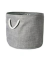 DESIGN IMPORTS POLYESTER BIN VARIEGATED ROUND LARGE