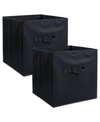 DESIGN IMPORTS 2-PC. SQUARE STORAGE BIN