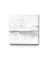Giant Art 20" X 20" Blizzard Ii Museum Mounted Canvas Print In Gray