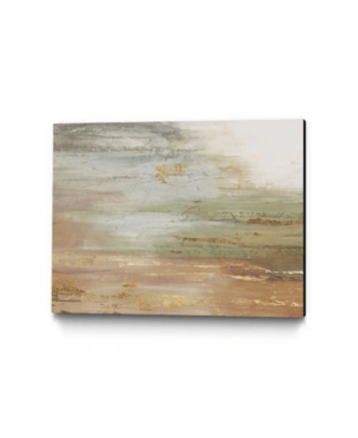 Giant Art 14" X 11" Blush Coast Museum Mounted Canvas Print In Gold
