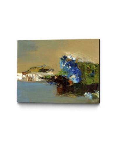 Giant Art 28" X 22" Make Room Museum Mounted Canvas Print In Blue