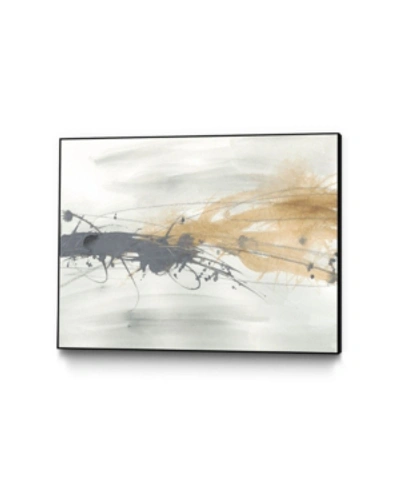 Giant Art 20" X 16" Kinetic Horizon I Art Block Framed Canvas In Multi