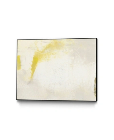 Giant Art 36" X 24" Lux Ii Art Block Framed Canvas In Yellow