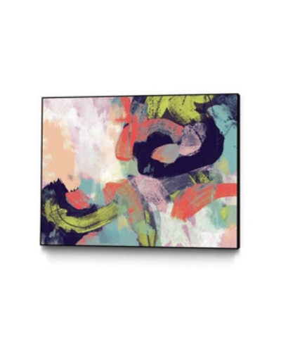 Giant Art 40" X 30" Vibrant Spring Ii Art Block Framed Canvas In Multi