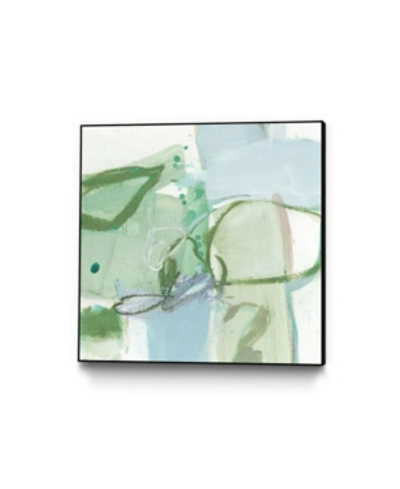 Giant Art 20" X 20" Olive I Art Block Framed Canvas In Green
