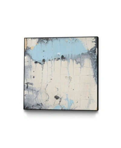 Giant Art 20" X 20" Rainmaker I Art Block Framed Canvas In Blue