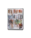 GIANT ART 14" X 11" PAINT SCRIBBLE II ART BLOCK FRAMED CANVAS