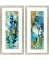 Paragon Botanical Illusion Pack 2 Framed Wall Art, 46" X 22" In Multi