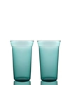 BOMSHBEE ANGLE TAPER HIGH BALL GLASSES - SET OF 2
