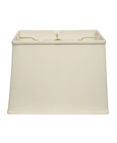 Cloth & Wire Cloth&wire Slant Retro Rectangle Softback Lampshade With Washer Fitter In White