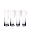 Villeroy & Boch Purismo Wheat Beer Pilsner Glass, Set Of 4 In Clear
