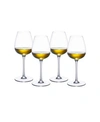 Villeroy & Boch Purismo Red Wine Intricate And Delicate Glass, Set Of 4 In Clear