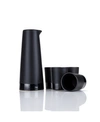 Viski Warren Stoneware Sake Set, 5 Piece In Black