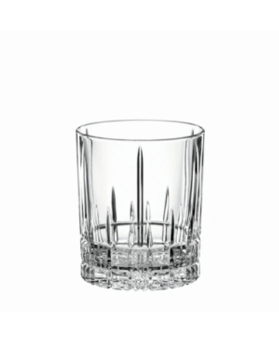 Spiegelau Perfect Serve Double Old Fashioned Glass Set, Set Of 4, 13 oz In Clear
