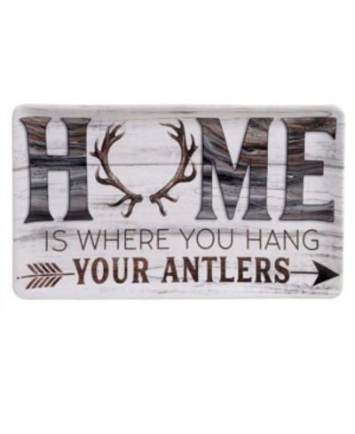 Certified International Fluidity Lodge Rectangular Platter In Multi