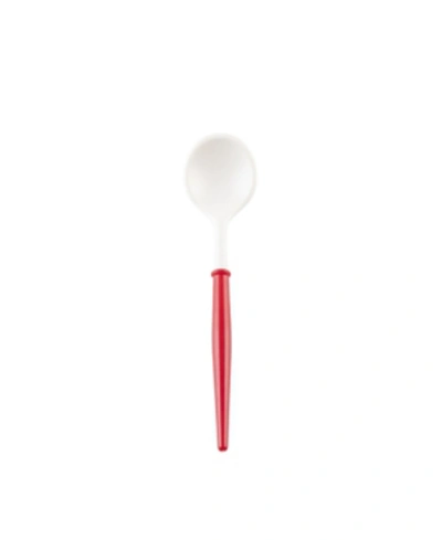Sophistiplate Cocktail Spoon Handle, Pack Of 40 In Red