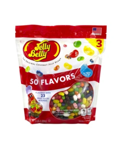 Jelly Belly 50 Flavors Jelly Beans Assortment, 3 Lbs