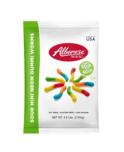 Albanese Confectionery Sour Gummi Worm, 4.5 Lbs