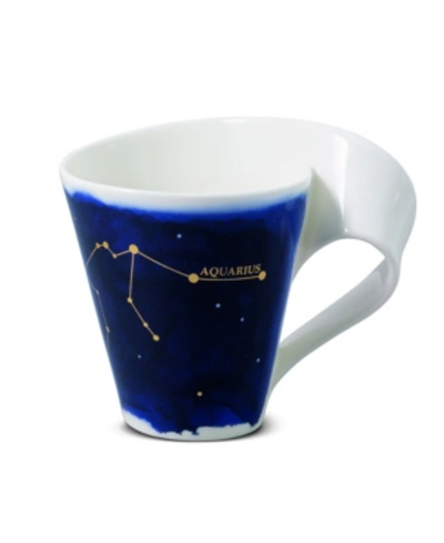 VILLEROY & BOCH NEW WAVE STARS MUG, AQUARIUS