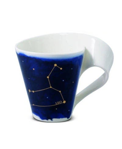Villeroy & Boch New Wave Stars Mug, Leo In Blue