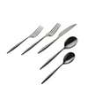 Godinger Avelino Graphite 20 Piece Flatware Set, Service For 4 In Black