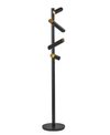 Adesso Tyler Led Floor Lamp In Black