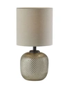 Adesso Vivian Table Lamp With Night Light In Black