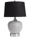 Abbyson Living Rory Silver-tone Beaded Table Lamp In Silver