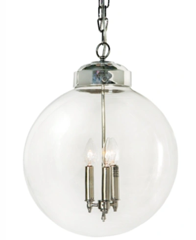 Carriage & Co. Globe Pendant In Silver