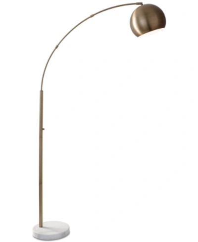 Adesso Astoria Arc Lamp In Brushed St