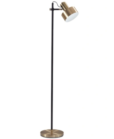 Adesso Clayton Floor Lamp In Black