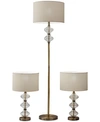 ADESSO EUGENE SET OF 3 LAMPS