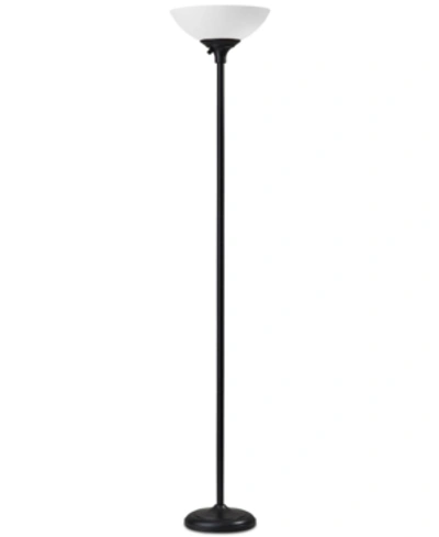 Adesso Glenn Floor Lamp In Black