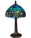 DALE TIFFANY CLASSIC DRAGONFLY ACCENT TABLE LAMP