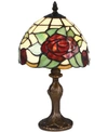 DALE TIFFANY INDIAN ROSE ACCENT LAMP