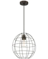 Lite Source Kaden Pendant In Bronze