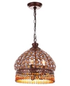 Safavieh Sultan Adjustable Pendant In Bronze