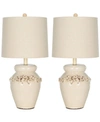 Shop Safavieh Set Of 2 Marquesa Table Lamps In Cream