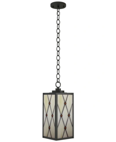 Dale Tiffany Ory Glass Mini Pendant In Multi