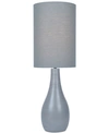 Lite Source Quatro 31" Ceramic Table Lamp In Grey