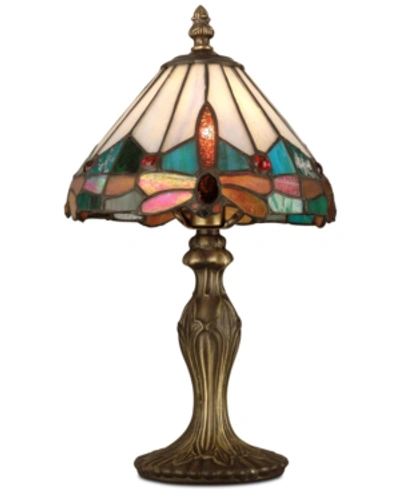 Dale Tiffany Roseate Lamp In Brass