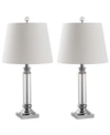 Safavieh Set Of 2 Zara Crystal Table Lamps In Clear