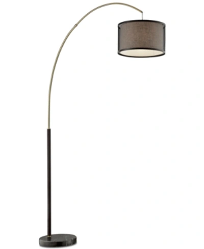 Lite Source 1-light Floor Arc Lamp In Coffee