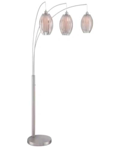 Lite Source Lotuz 3-light Metal Arc Floor Lamp