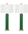 SAFAVIEH SET OF 2 OLLIE TABLE LAMPS