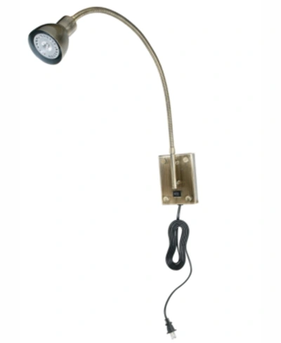 Cal Lighting Gooseneck Wall Light In Antique Bronze