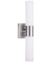 Livex Aero 2- Light Brushed Nickel Vanity In Brushed Nickel